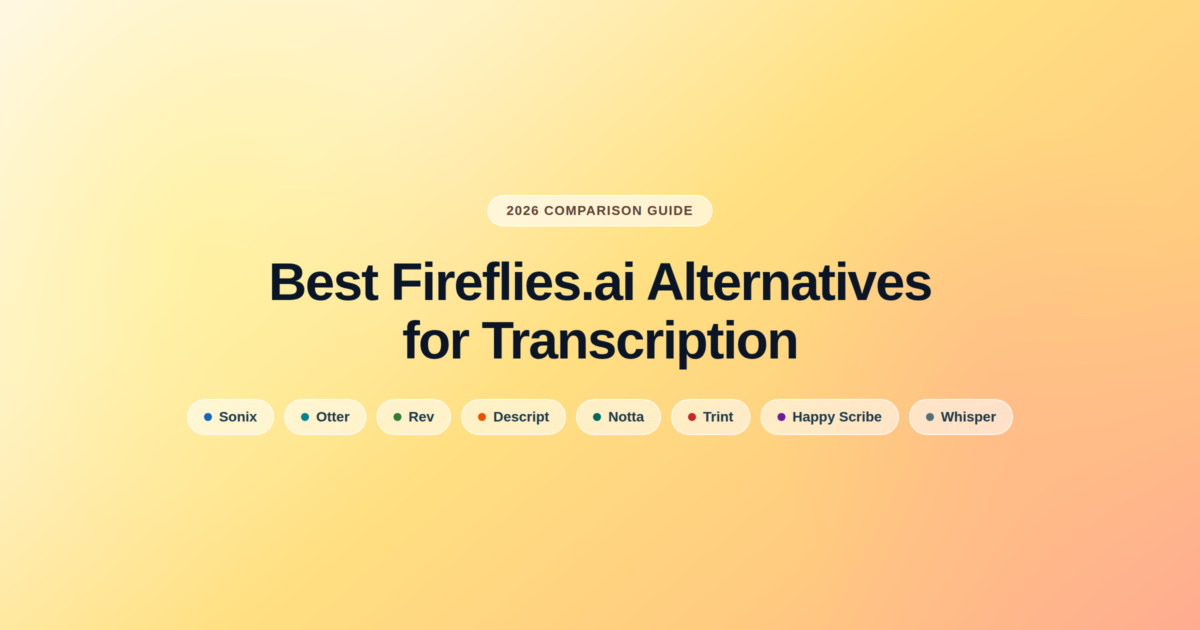 fireflies-alternatives